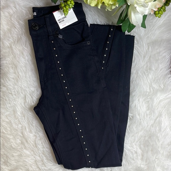 Express Denim - Express Ankle High Rise Jean Leggings